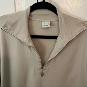 Bogner Mock Neck Long Sleeve Oversized 1/4 Zipped Sweatshirt Size M thumbnail 6
