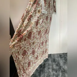 LUCCA- vintage Floral embroided lace Maxi Dress thumbnail 8