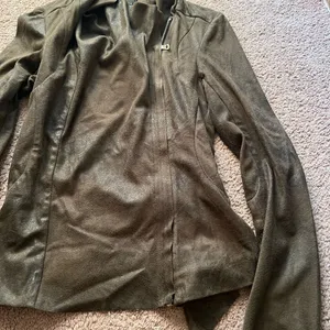Zara xs asymmetrical‎ zip jacket thumbnail 5