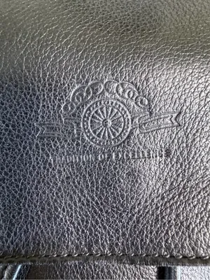 Classic Black Leather Backpack thumbnail 6