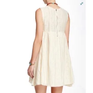 Free People Tu-Es-La Lace Sleeveless Mini Dress XS thumbnail 4