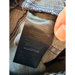 We The Free Jeans Womens 29 Blue Belted High Rise Straight‎ Leg Seamed Denim thumbnail 9