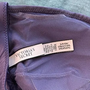 NWOT Victoria’s Secret Purple Lavender Floral Lace Bralette thumbnail 8