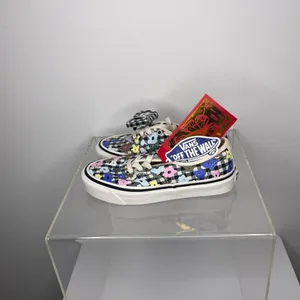 Vans- Sandy Liang Authentic 44 DX Shoes Checkered with Flowers thumbnail 5