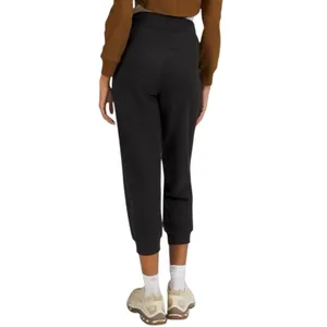 Lululemon Size 6 Scuba High-Rise Cropped Joggers Sweatpants Black Style W6BW6S thumbnail 2