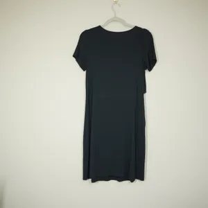 Kindred Bravely Size Small Black Bamboo Nursing Maternity Dress Short Sleeve thumbnail 5