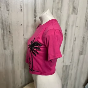 Pink crop top Pink Size XS thumbnail 2