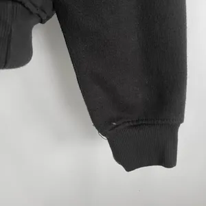 Pretty Little Thing Solid Black Relaxed Fit Hoodie Sweatshirt Size Small thumbnail 7