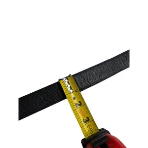 Chicos Womens Black Leather Belt W/ Two-Tone Decorative Buckle S/M SKU 6989 thumbnail 8