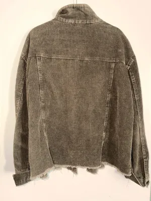 Army green corduroy jacket thumbnail 4