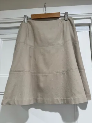 Boden Taupe A-Line/Skater Skirt thumbnail 6
