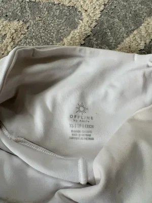 Aerie offline white tennis skirt thumbnail 2