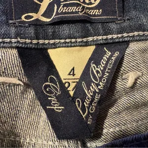 Lucky Brand Jeans Women's 4 / 27 Logan Classic Rider Crop Denim Mid Rise‎ Casual thumbnail 5