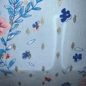 JUICY‎ COUTURE Golden Rain Floral Cinched Halter Dress NWT $58 Size XS thumbnail 8