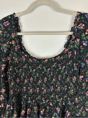 Hill House The Nap Dress in Multi Berry Crepe thumbnail 2