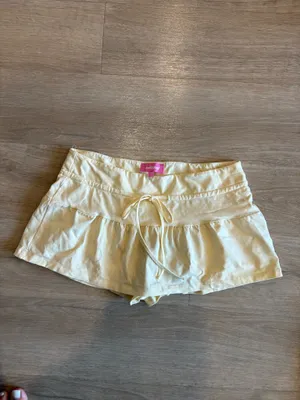 Edikted Yelena Mini Skort & Lace Button Up Top Set thumbnail 4