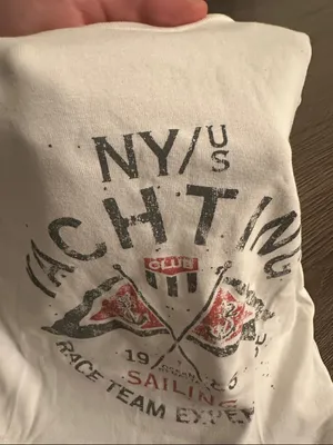 Garage Short Sleeve Crop Top Yachting thumbnail 3