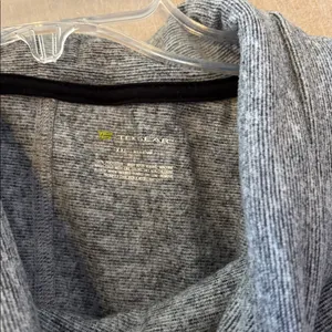 Tek Gear Women's Heather Gray cowl neck fleece xxl thumbnail 3
