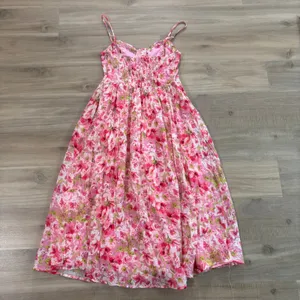 Astr the Label Ferreira Bustier Midi Dress Bright Floral Pink Women Size Small thumbnail 7