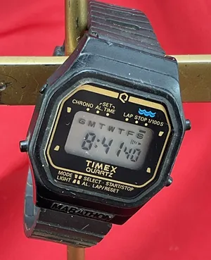 Timex Marathon 1985 Vintage Watch Timepiece Ladies New‎ Battery thumbnail 1