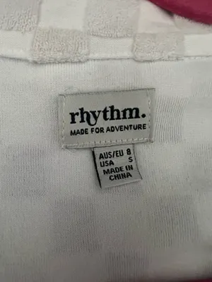 Rhythm Jacquard Terry Shirt - Off White thumbnail 5