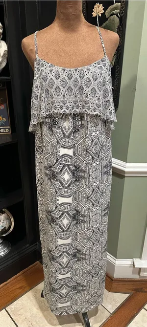 Anthropologie Vanessa Virginia Fliese Maxi Dress – Size 4 thumbnail 1