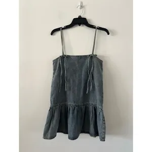 Edikted Dylan Denim Mini Dress Size XS thumbnail 3