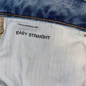 7 For All Mankind Womens Star Panel Easy Straight‎ Button Fly Jeans Blue Size 28 thumbnail 12