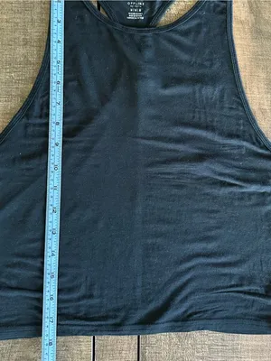 OFFLINE by Aerie Black Racerback Athletic Tank Top Women's Medium Workout thumbnail 5