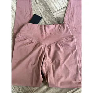 Alphalete Women's Alphalux Wonder Leggings 27”- Dusty Rose , Size Small thumbnail 5