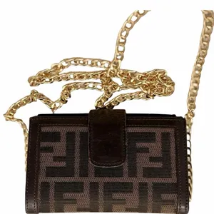 Fendi Zucca Kiss-Lock FF Monogram Brown Wallet|WOC Bag|COA thumbnail 9