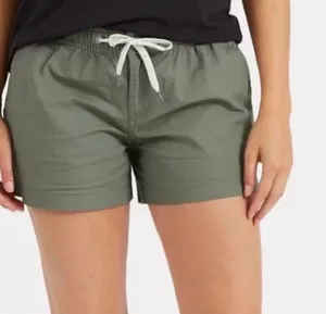 Vuori Women’s Olive Ripstop Drawstring Shorts LIKE NEW 30 Waist (Size M) thumbnail 1