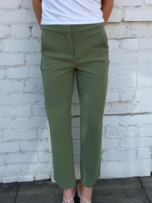 J.Crew Kate Pants in Olive Green Size 0 #jcrew #preppy #officecore thumbnail 3