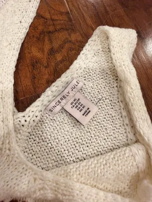 Sincerely Jules sweater tank thumbnail 2