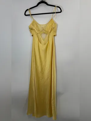 If By Sea Satin Slip Maxi Dress thumbnail 5