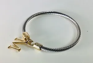 Modern Expressions “M” Initial Rope Bracelet Silver thumbnail 4
