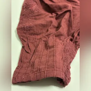 Free People Laure Embroidered Blouse (NWT XS Nutmeg) thumbnail 8