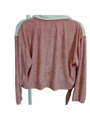 L*SPACE Best Life Pullover & Pant Set, Women's Size L Primrose & Cream NWT thumbnail 6