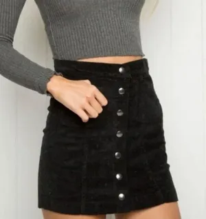 Brandy Melville Corduroy Button Up Skirt thumbnail 6