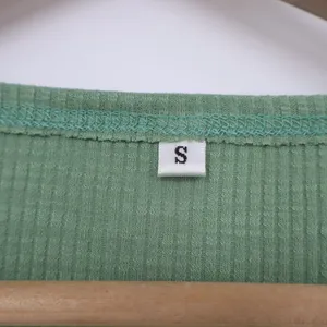 Tank Top Womens Small Sage Green Ribbed Knitted Henley Neck Sleeveless Pullover thumbnail 3