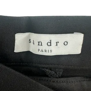Sandro Ponte Knit Legging Pants Flared High Waist Size‎ 38 US 6 thumbnail 8