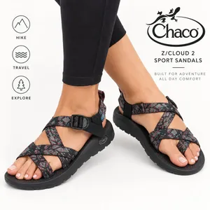 Chaco Women’s Z/Cloud 2 Sport Sandals Size 5 Trace Eclipse Hiking Outdoor Shoes thumbnail 1