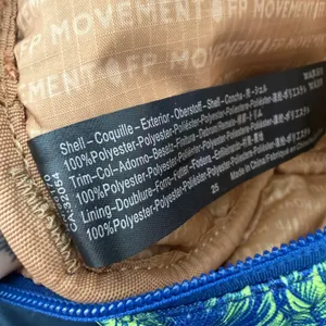 NEW Free People Movement FP Blue Woodblock Floral Happy Packer Cargo Sling Bag thumbnail 13