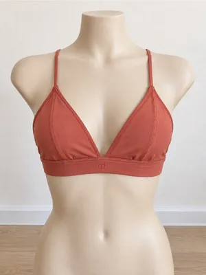 lululemon athletica Triangle Bralette in Burnt Orange thumbnail 1
