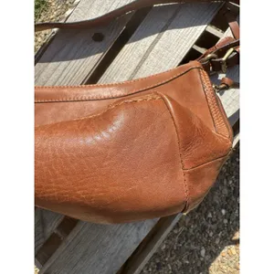 Brown‎ Leather Shoulder Purse Bag thumbnail 3