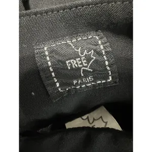 FREE‎ Paris Black Mini Skirt - Flat Front Back Pleated - Made in France - XS thumbnail 5