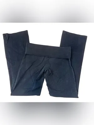 Y2K! VS PINK Fold Over Flare Yoga Pants! thumbnail 4