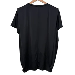 HALARA Round Neck Cool Touch Yoga Sports Top UPF 50+ Black Women XL Short Sleeve thumbnail 3