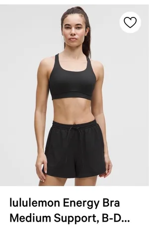 Lululemon Energy Bra  thumbnail 3