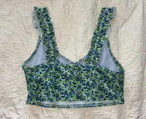 Aerie Floral Bikini Top thumbnail 2